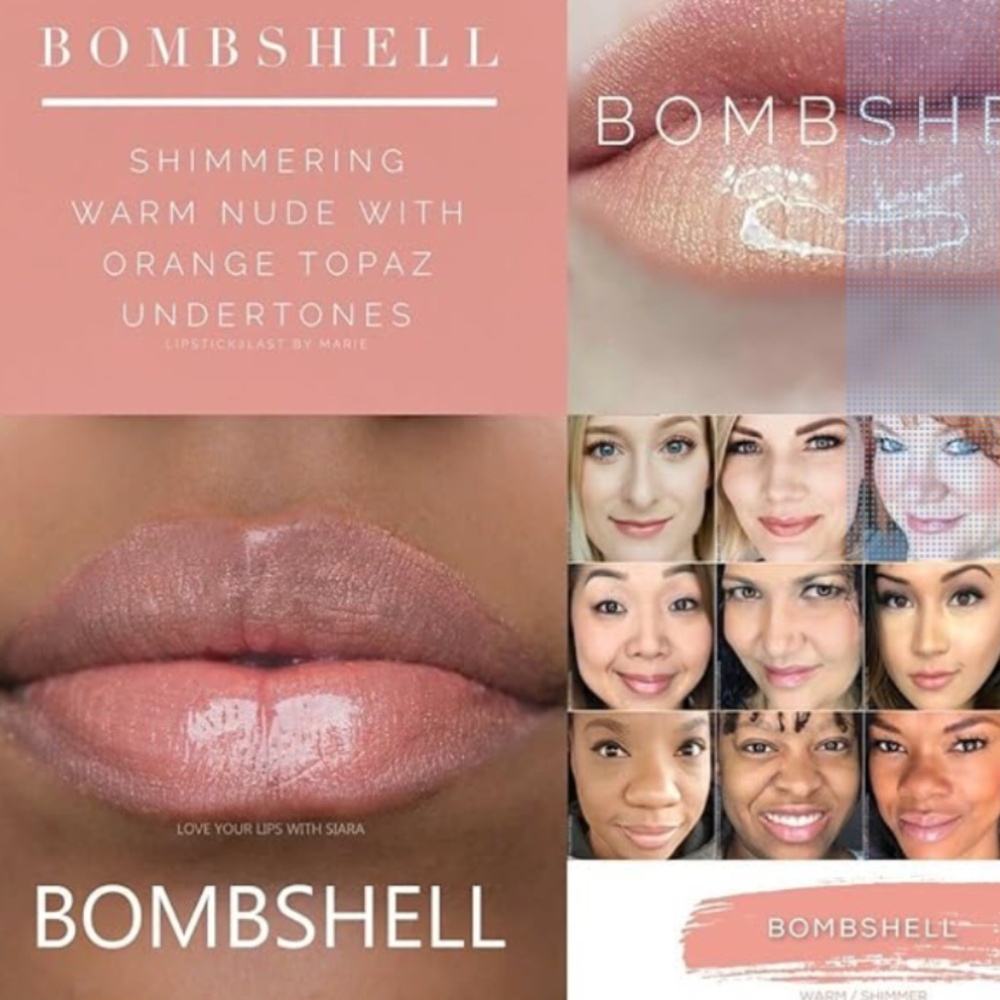 LipSense Longlasting LipColor in BombShell  .25 ml